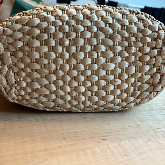 BEACH BAG RAFIA/STRAW Handbag Tote - Picture 4 of 7